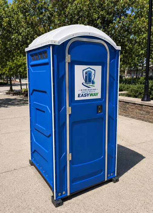 Deluxe flushable porta potty rental in Birmingham AL
