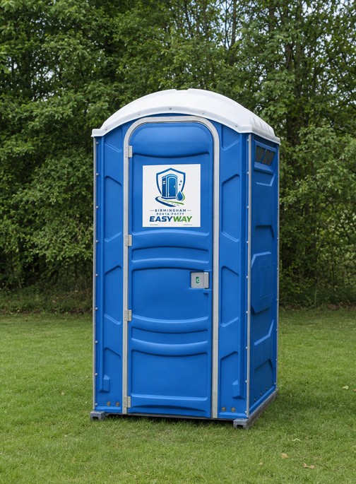 Standard blue porta potty rental in Birmingham AL